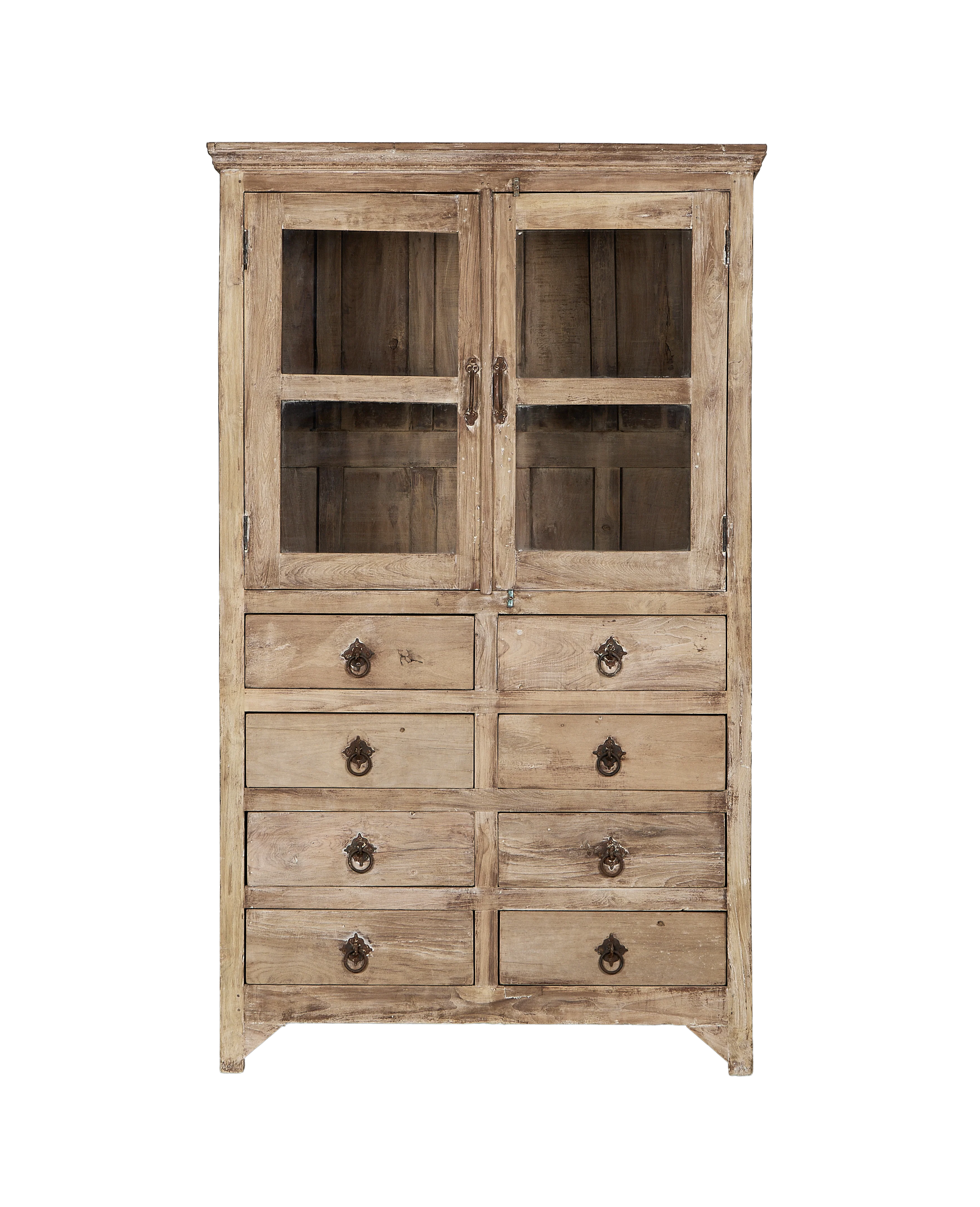 Wood Cabinet - Bleached