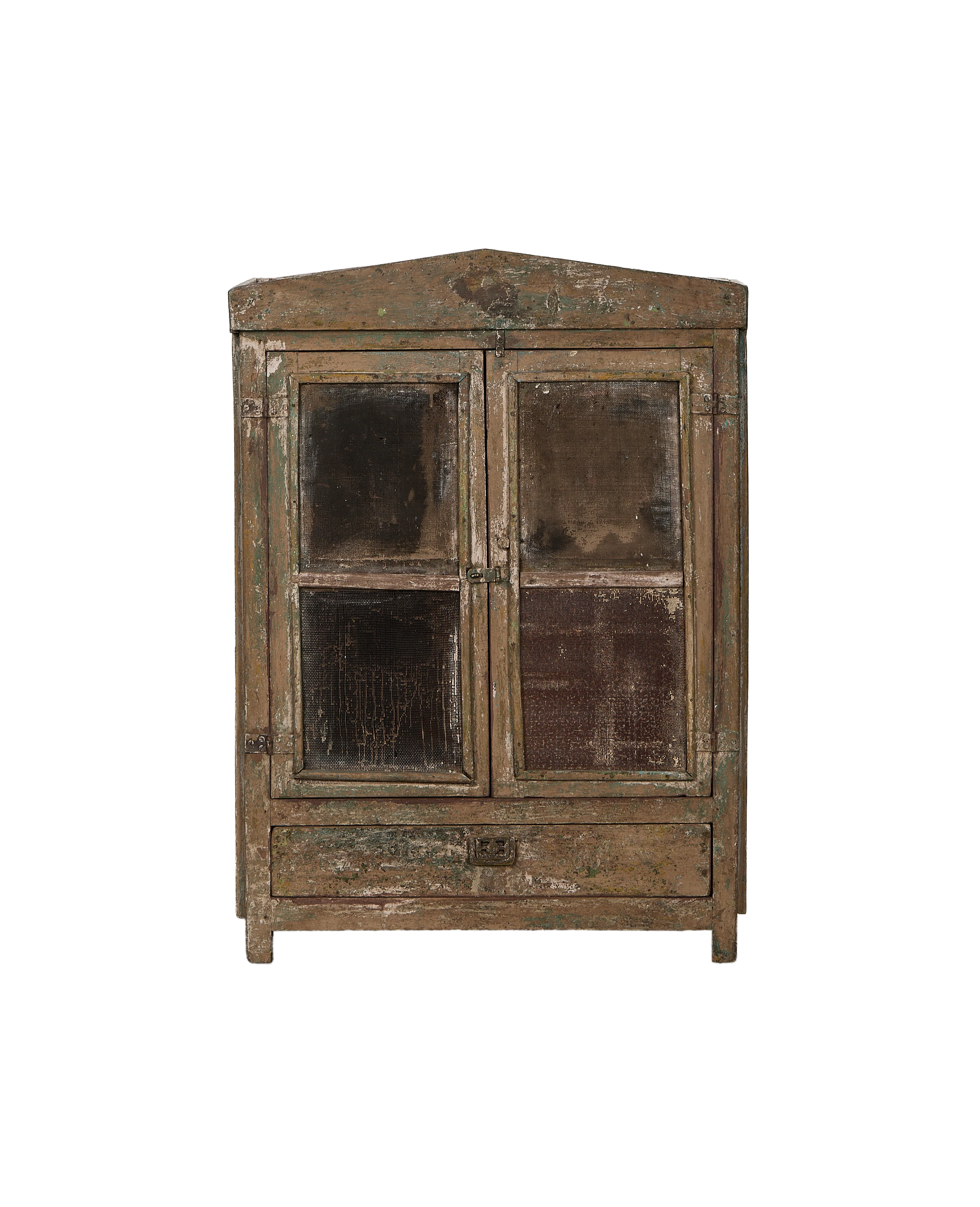 Wood Cabinet - Bleached