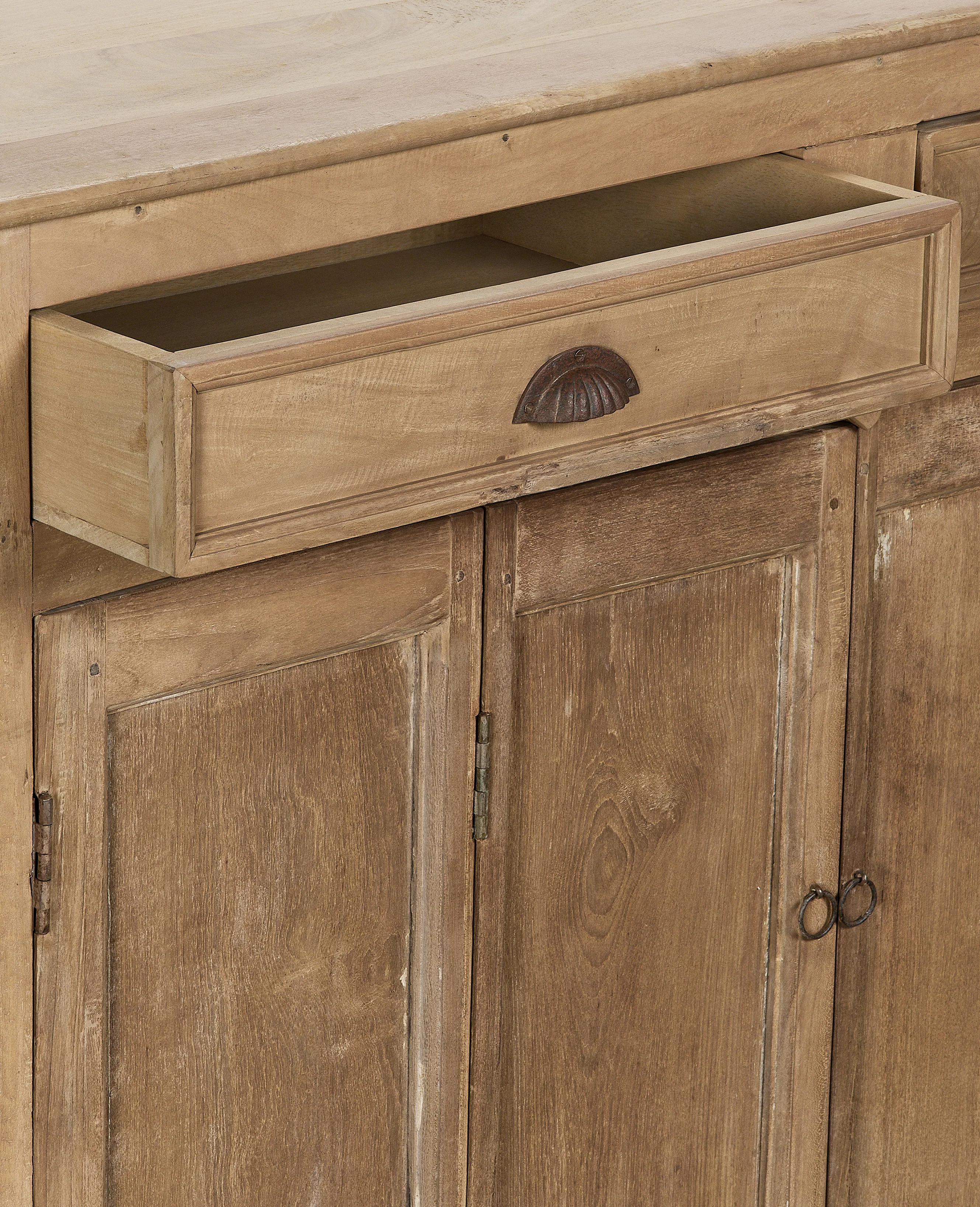 Wood Cabinet - Bleached - Image 5
