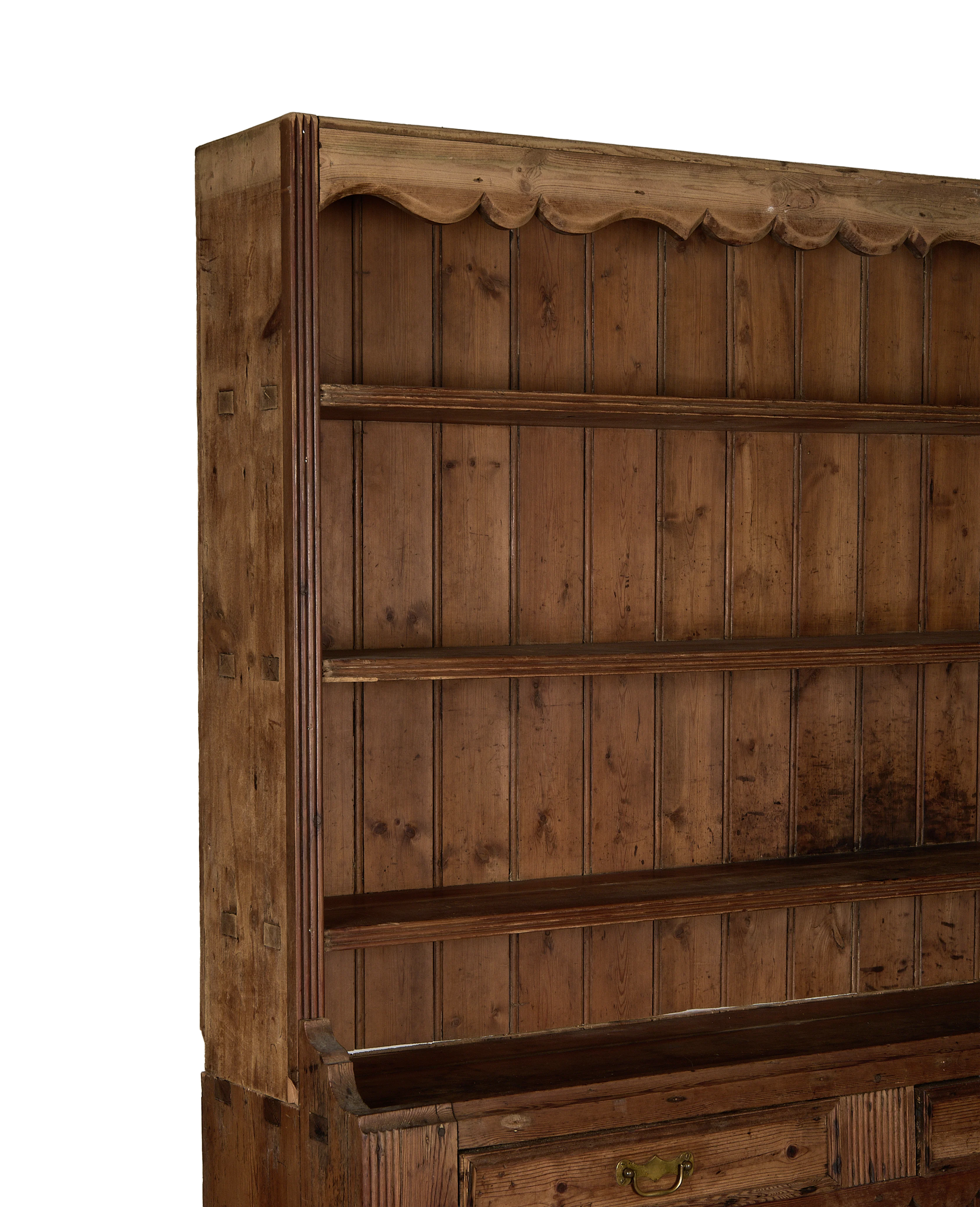 Wood China Cabinet - Image 5