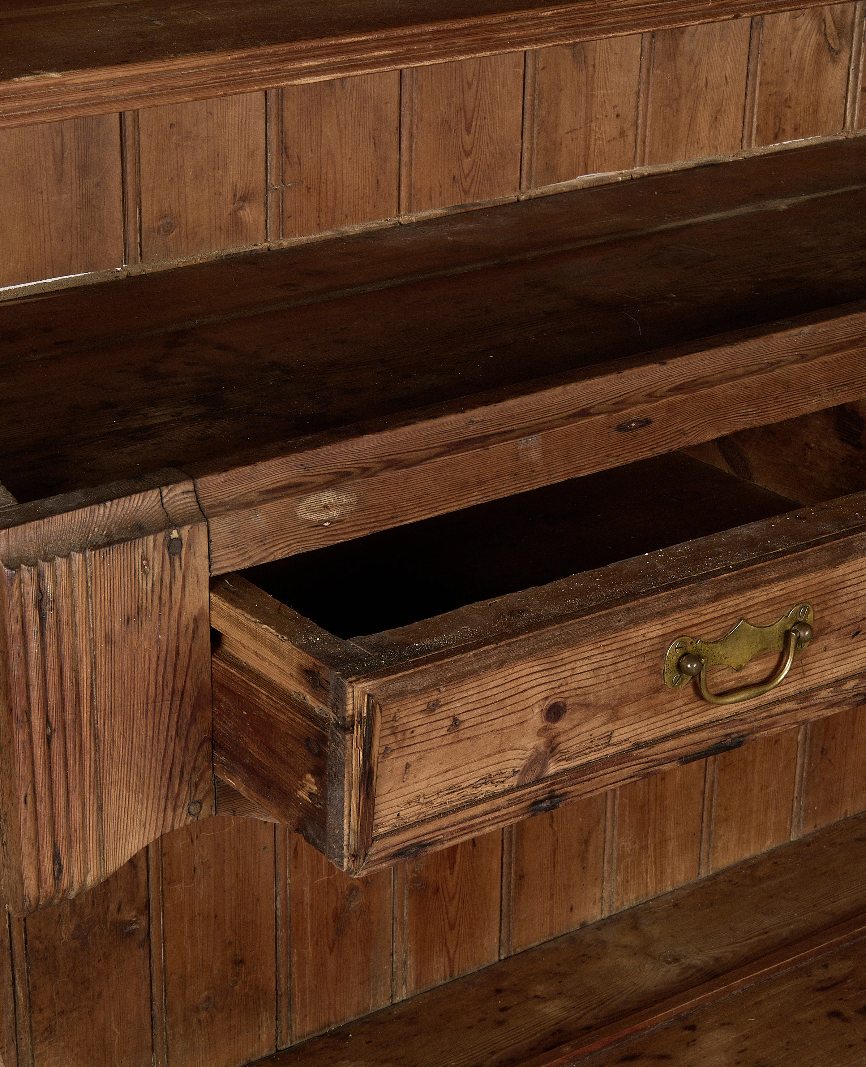 Wood China Cabinet - Image 6