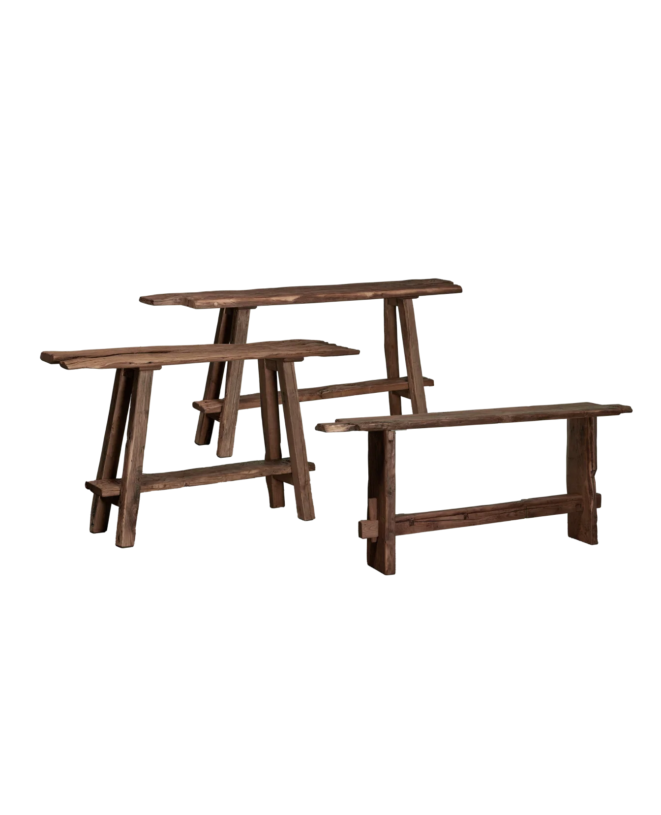Chestnut Wood Console - Assorted