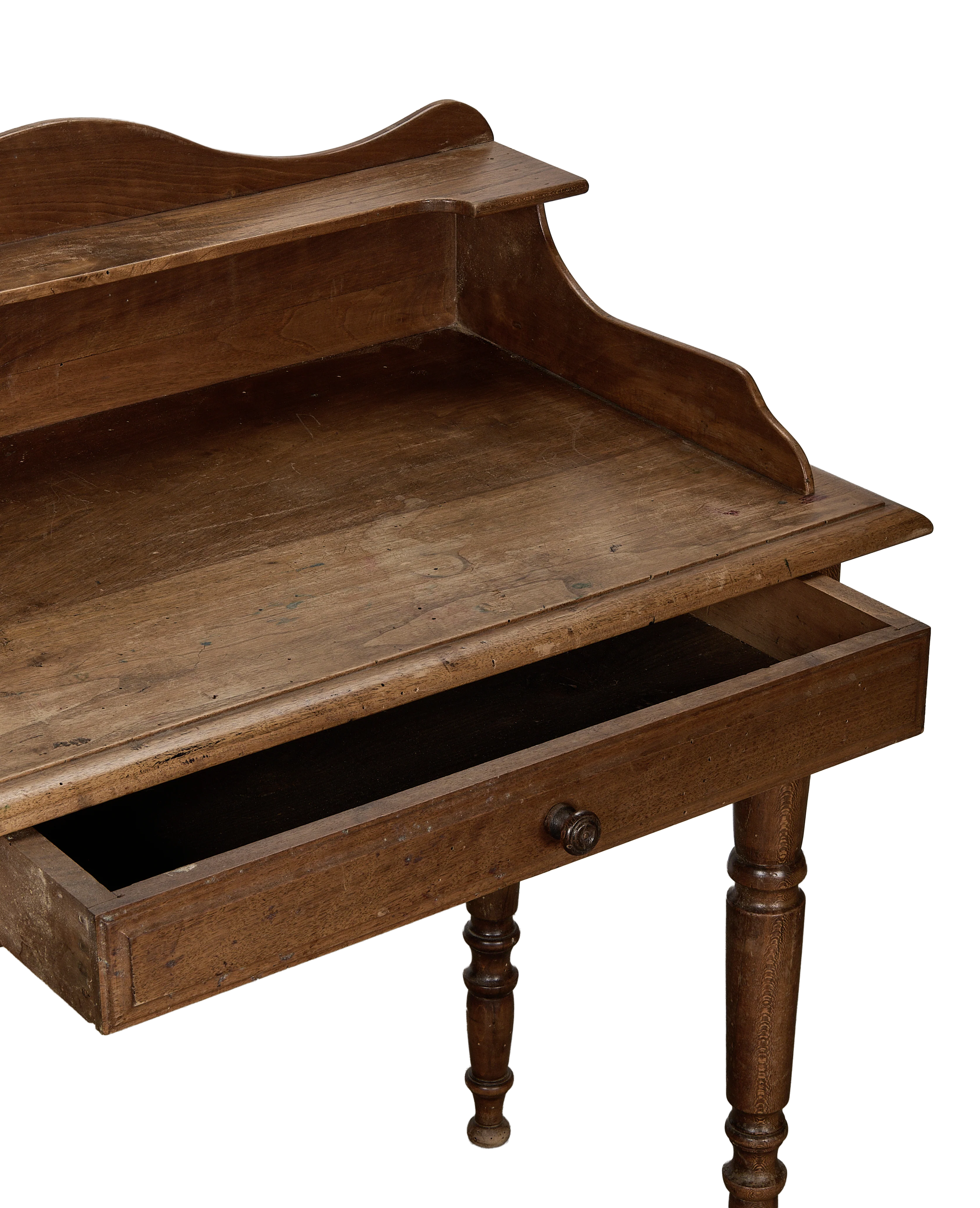 Wood Desk - Image 5