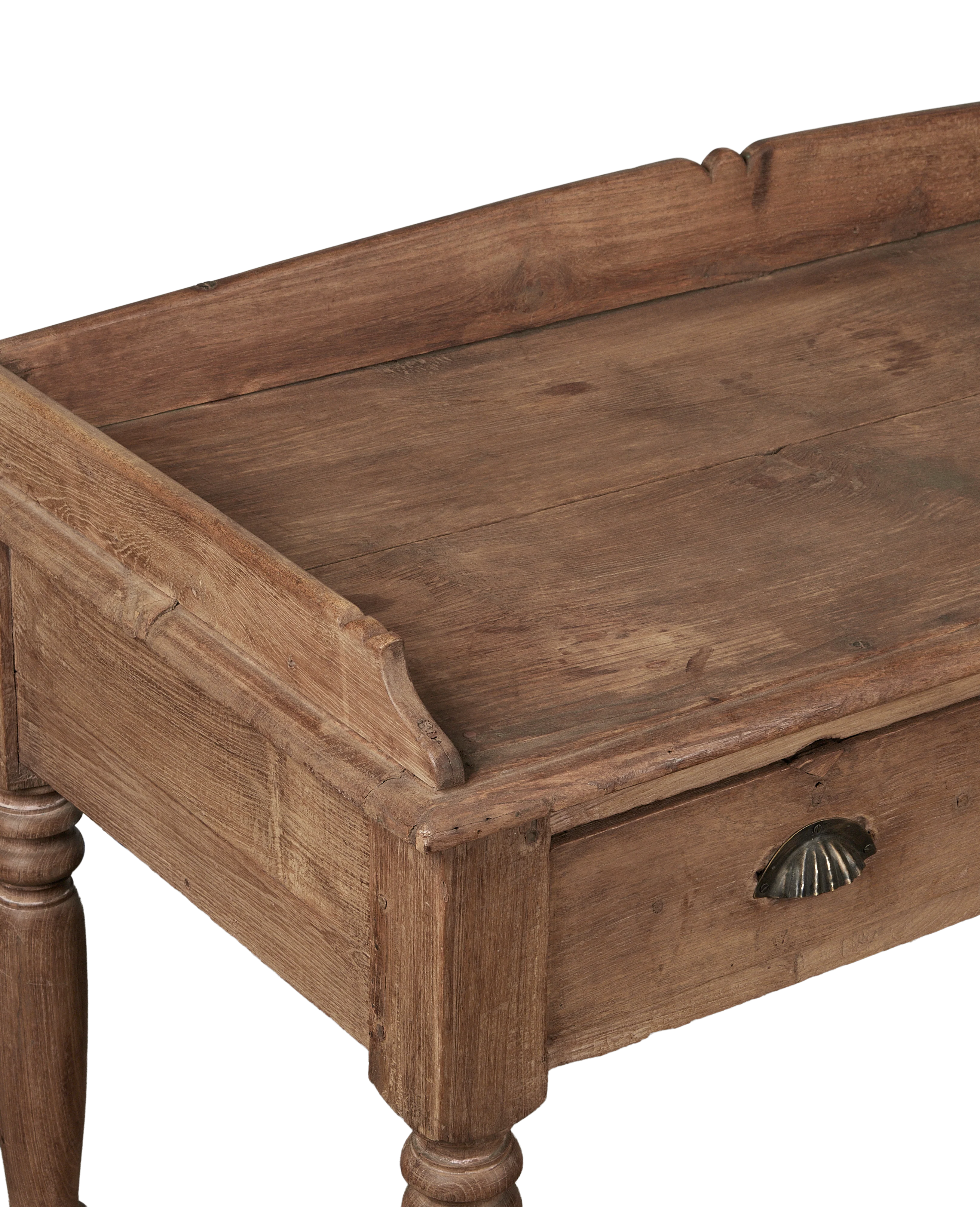 Wood Desk - Natural - Image 3