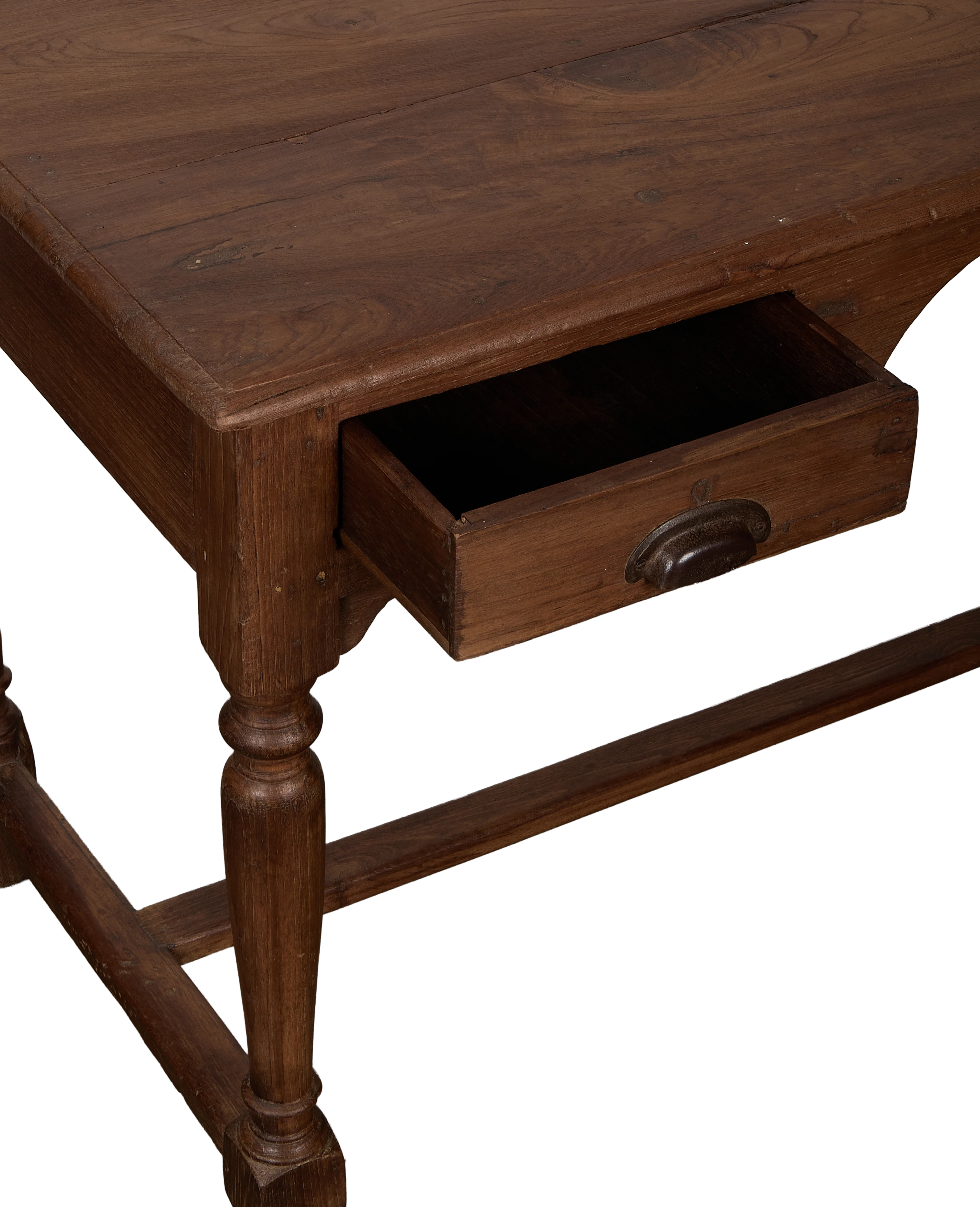 Wood Desk - Natural - Image 4