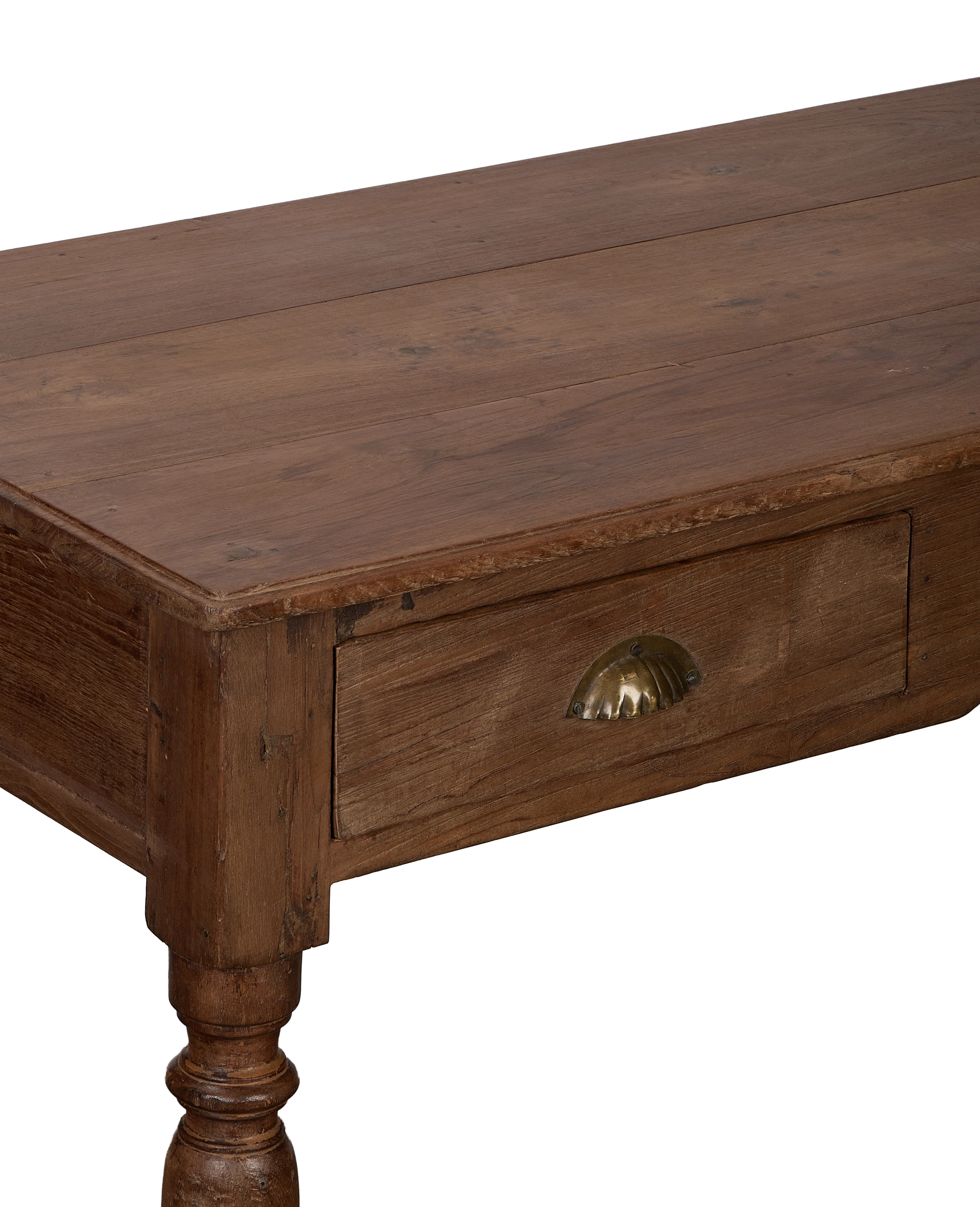 Wood Desk - Natural - Image 4