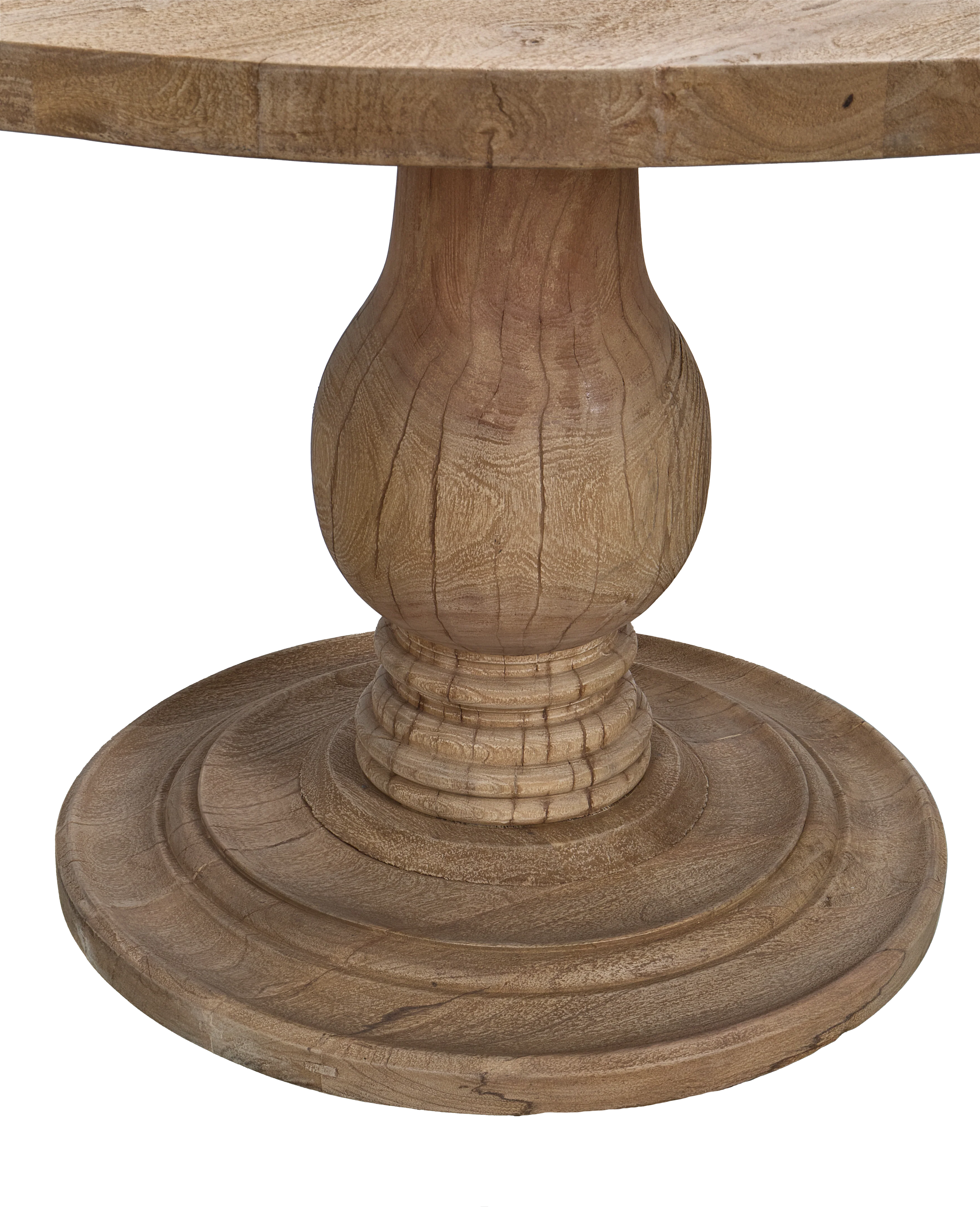 Wood Dining Table - Round - Image 3