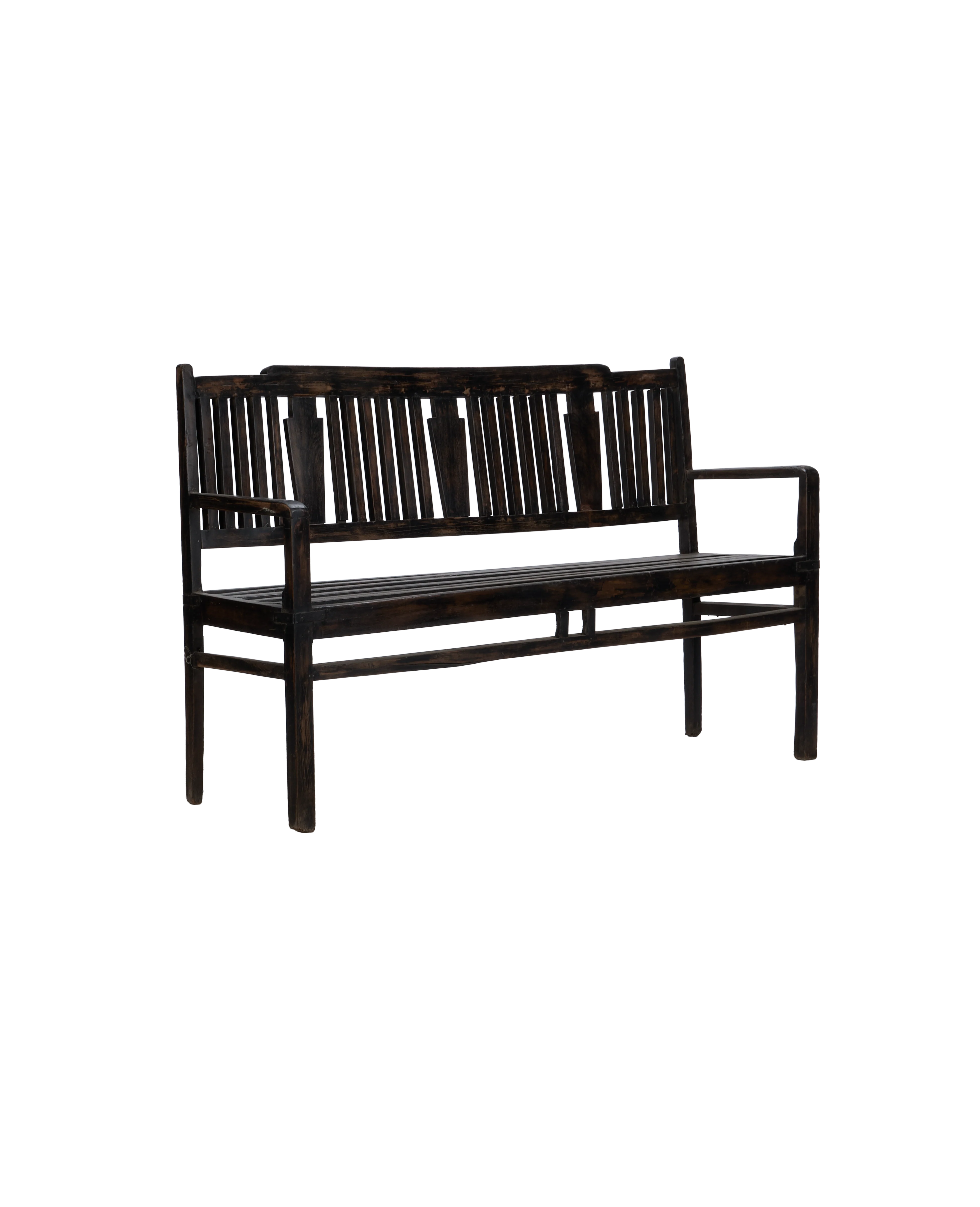 Wood Park Bench