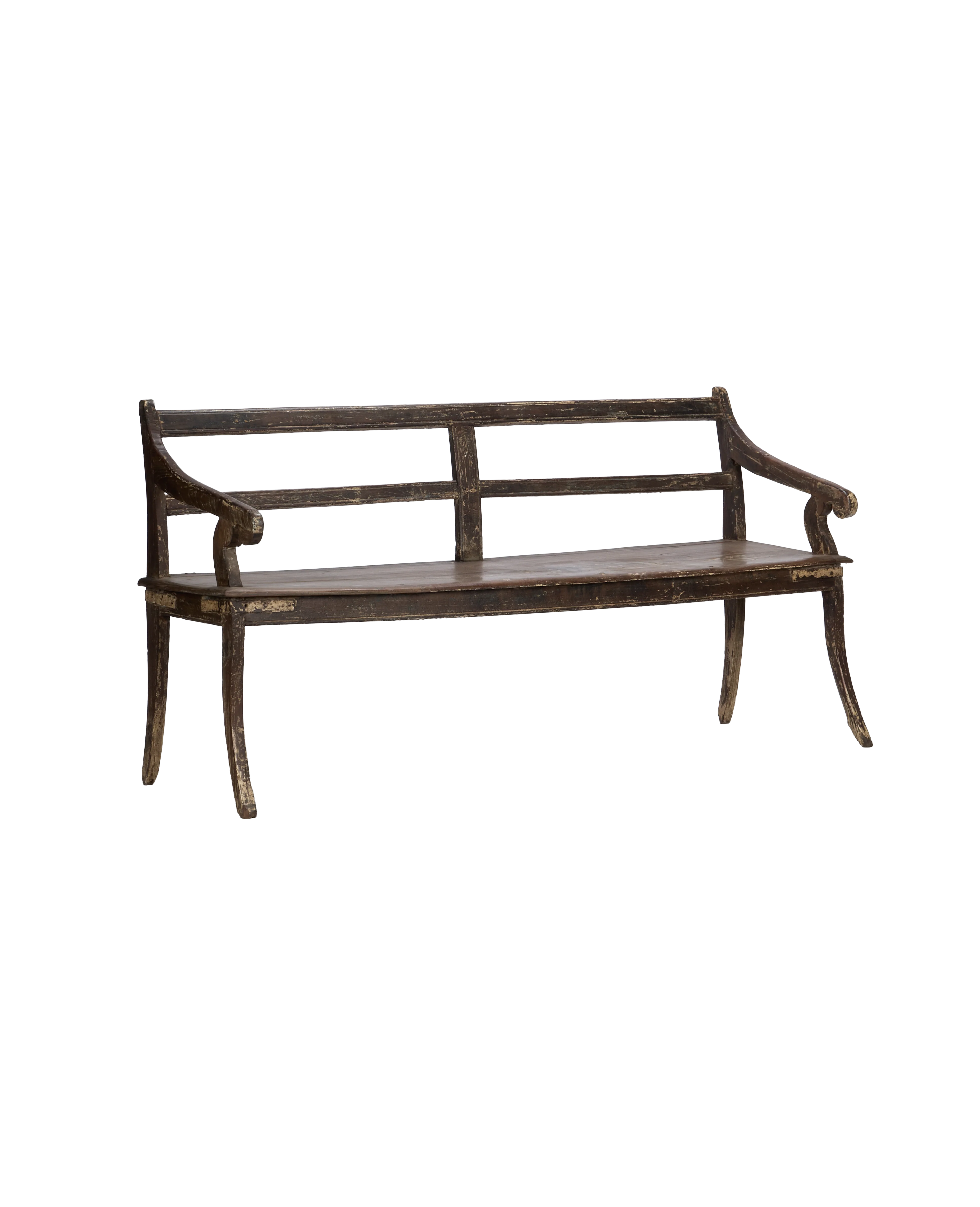 Wood Park Bench