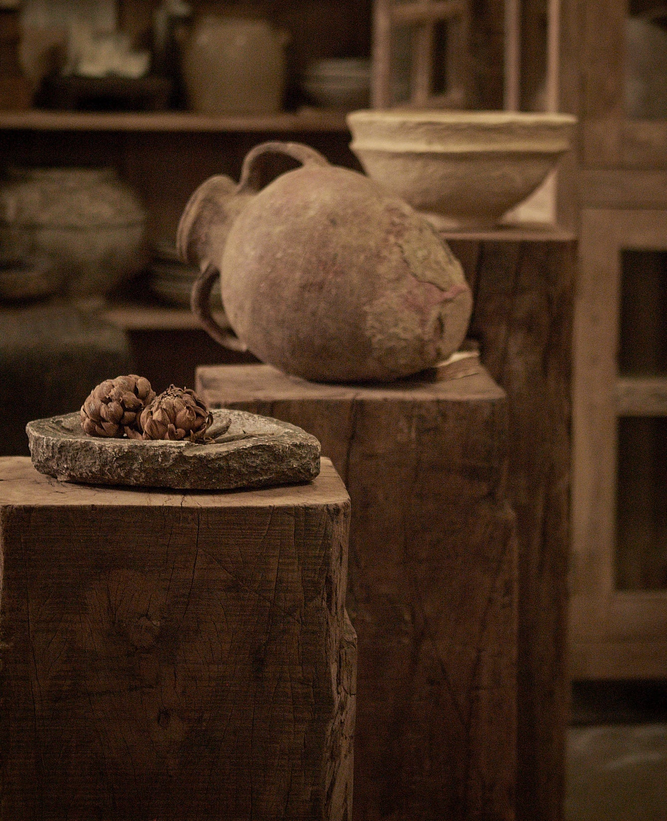 Wood Pedestal - Rectangle Assorted - Image 3