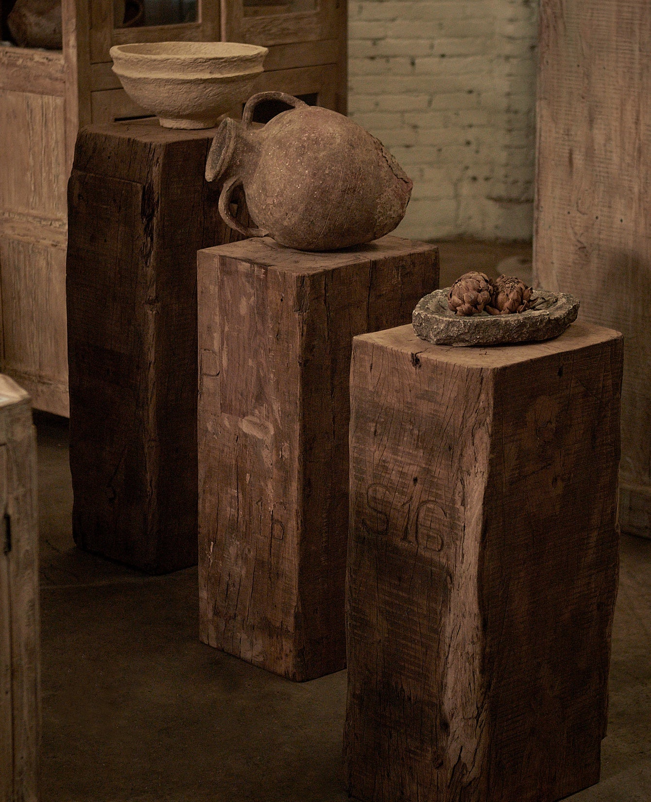 Wood Pedestal - Rectangle Assorted - Image 4