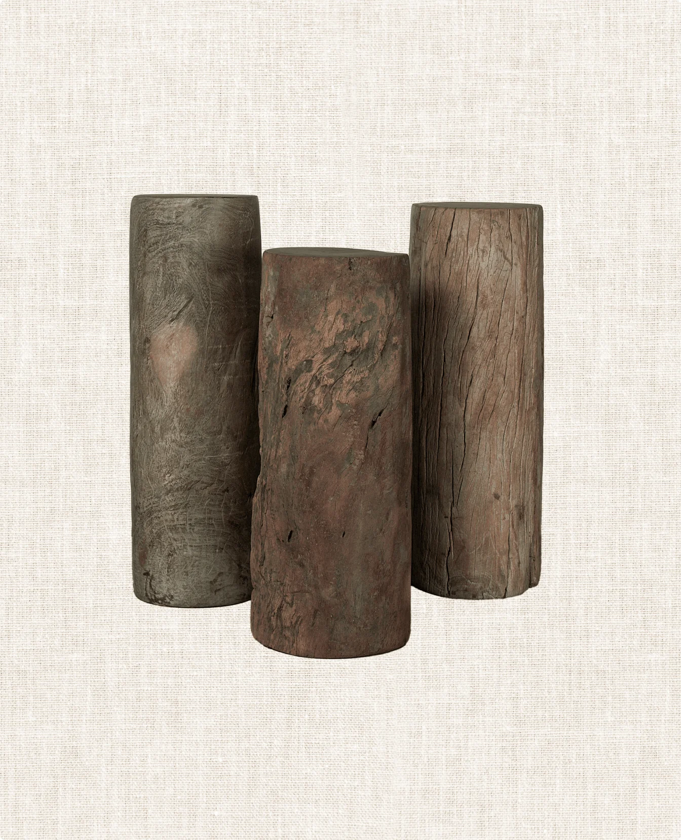 Wood Pedestal - Round Assorted - Image 5