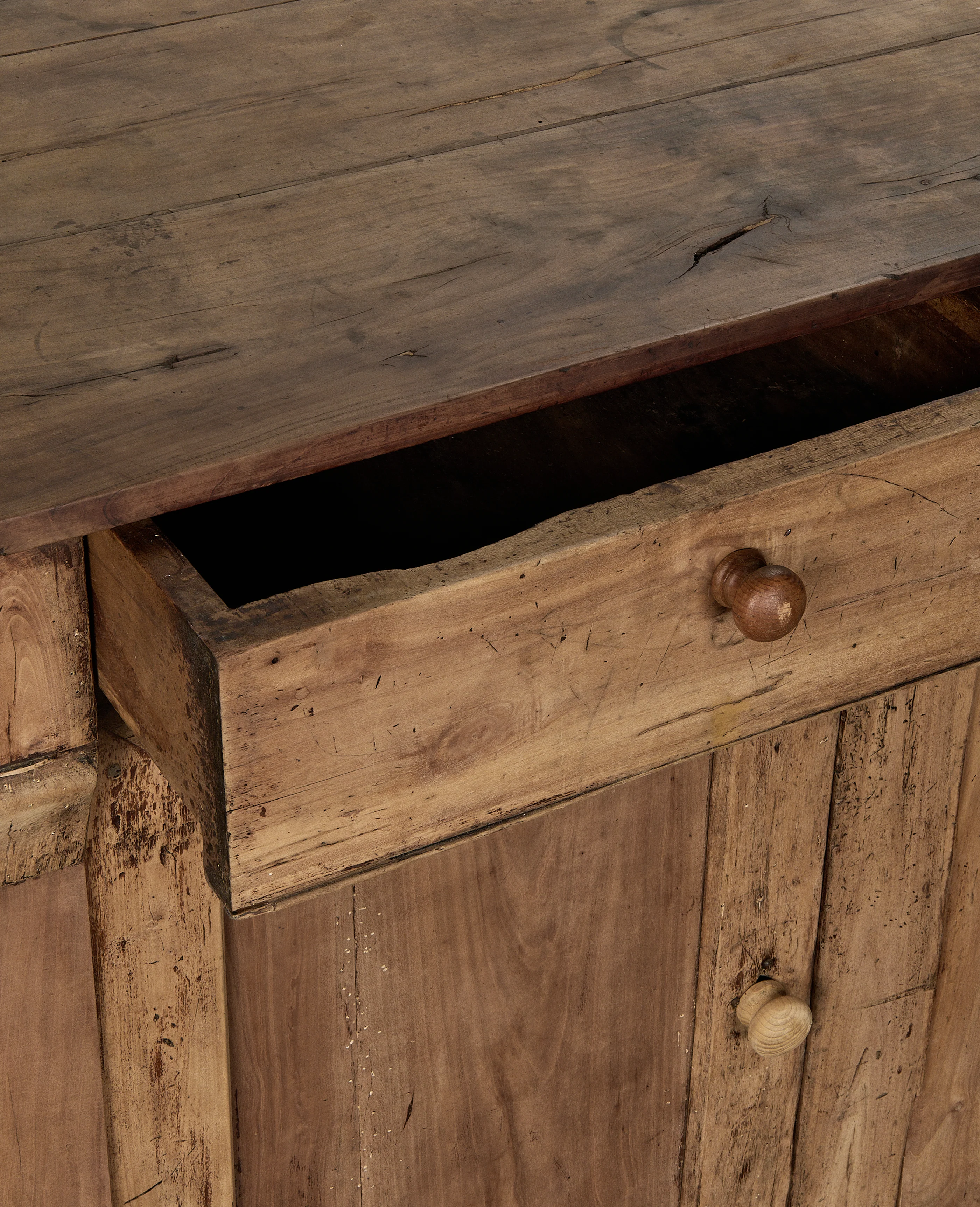 Wood Sideboard - Image 6