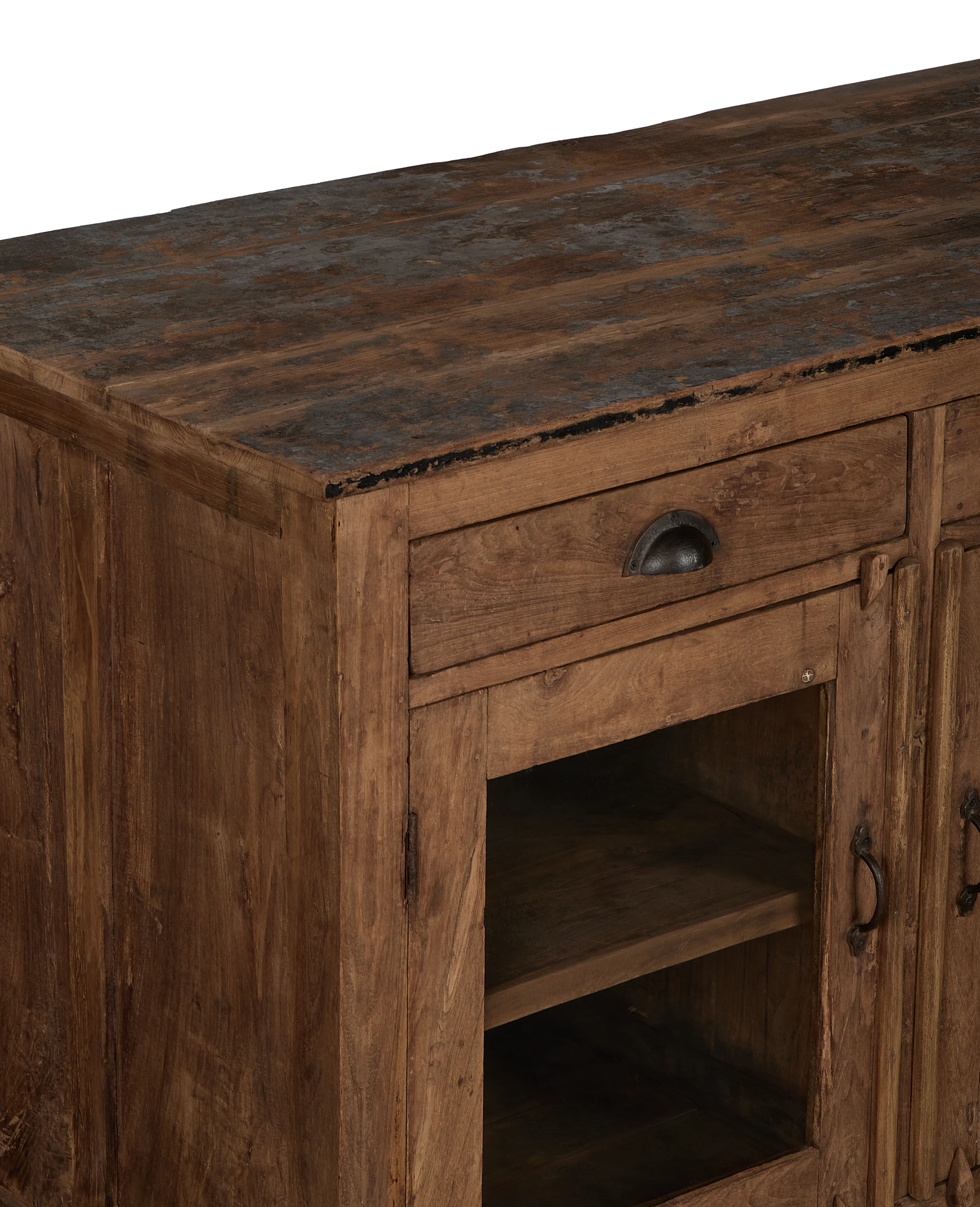 Wood Sideboard - Natural - Image 6