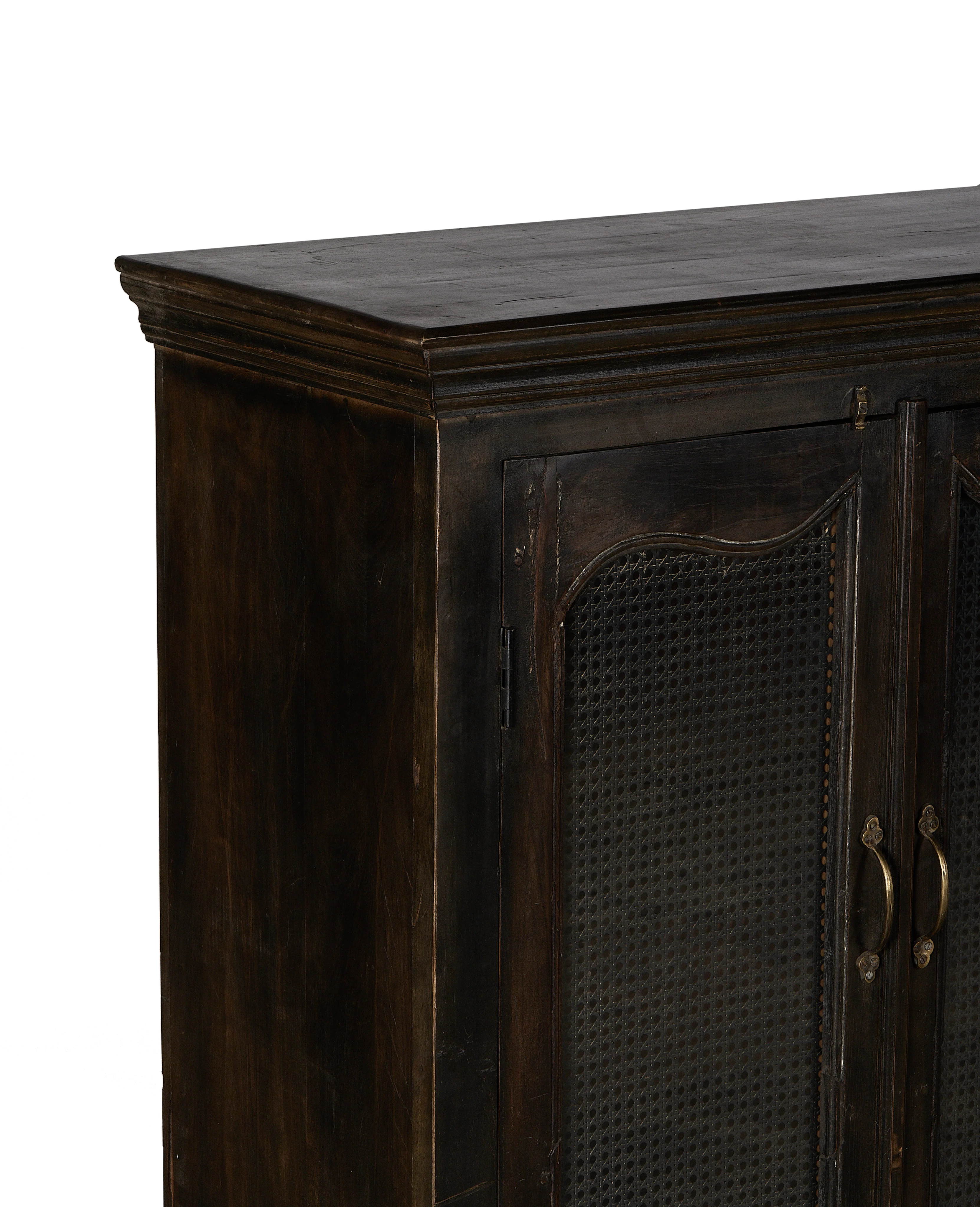 Wood Sideboard - Stained - Image 4