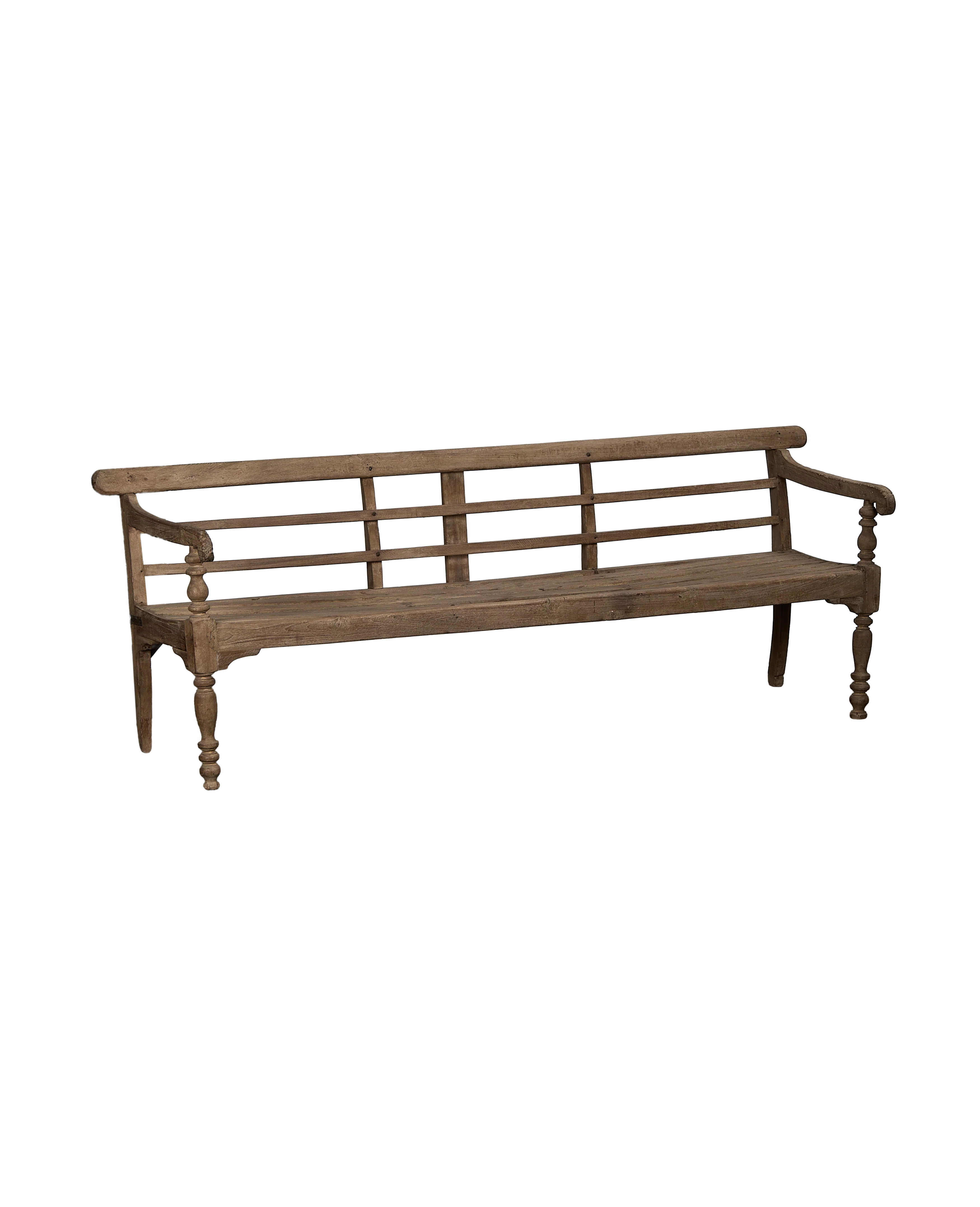 Wood Sitting Bench - Natural