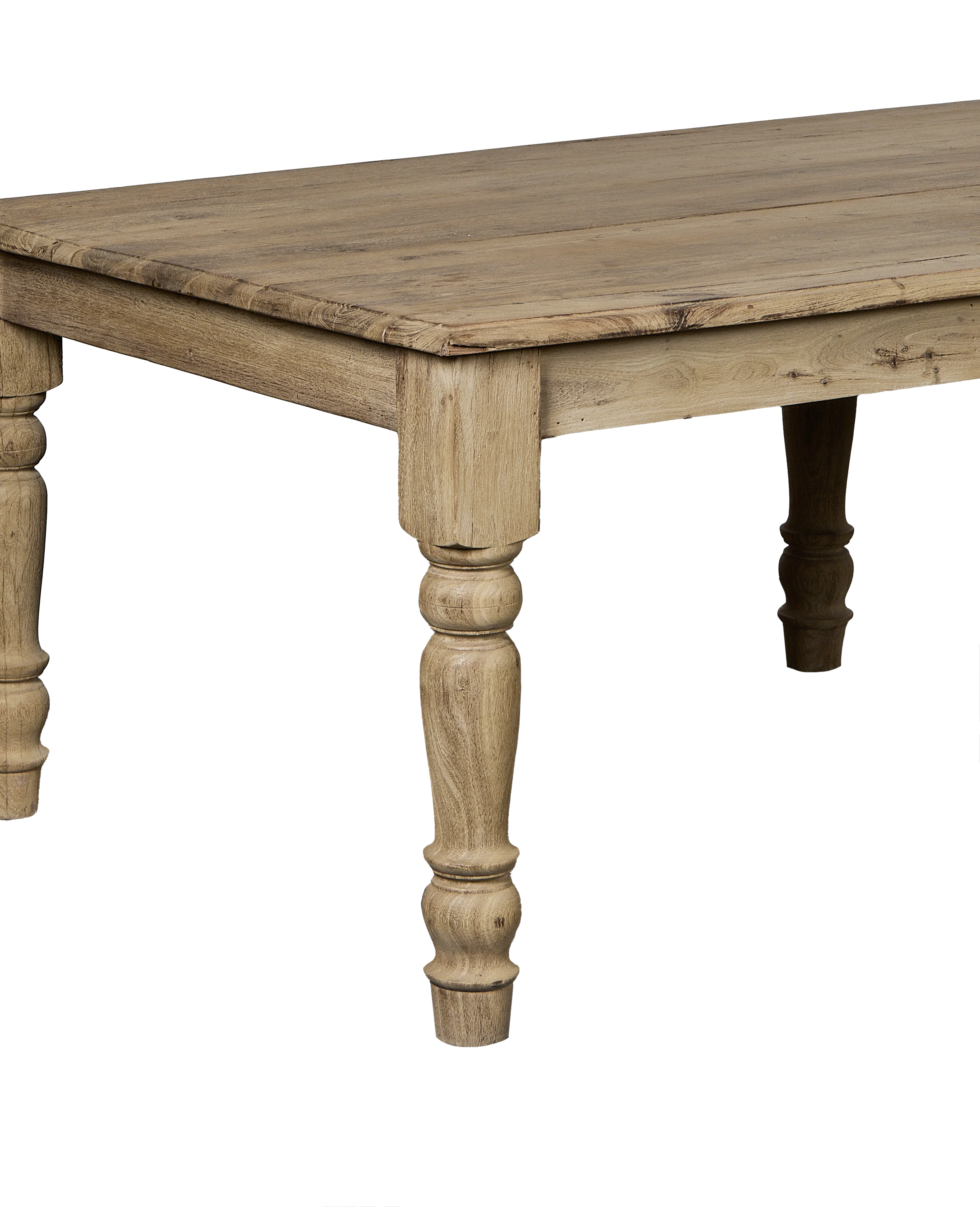 Wood Table - Bleached - Image 3