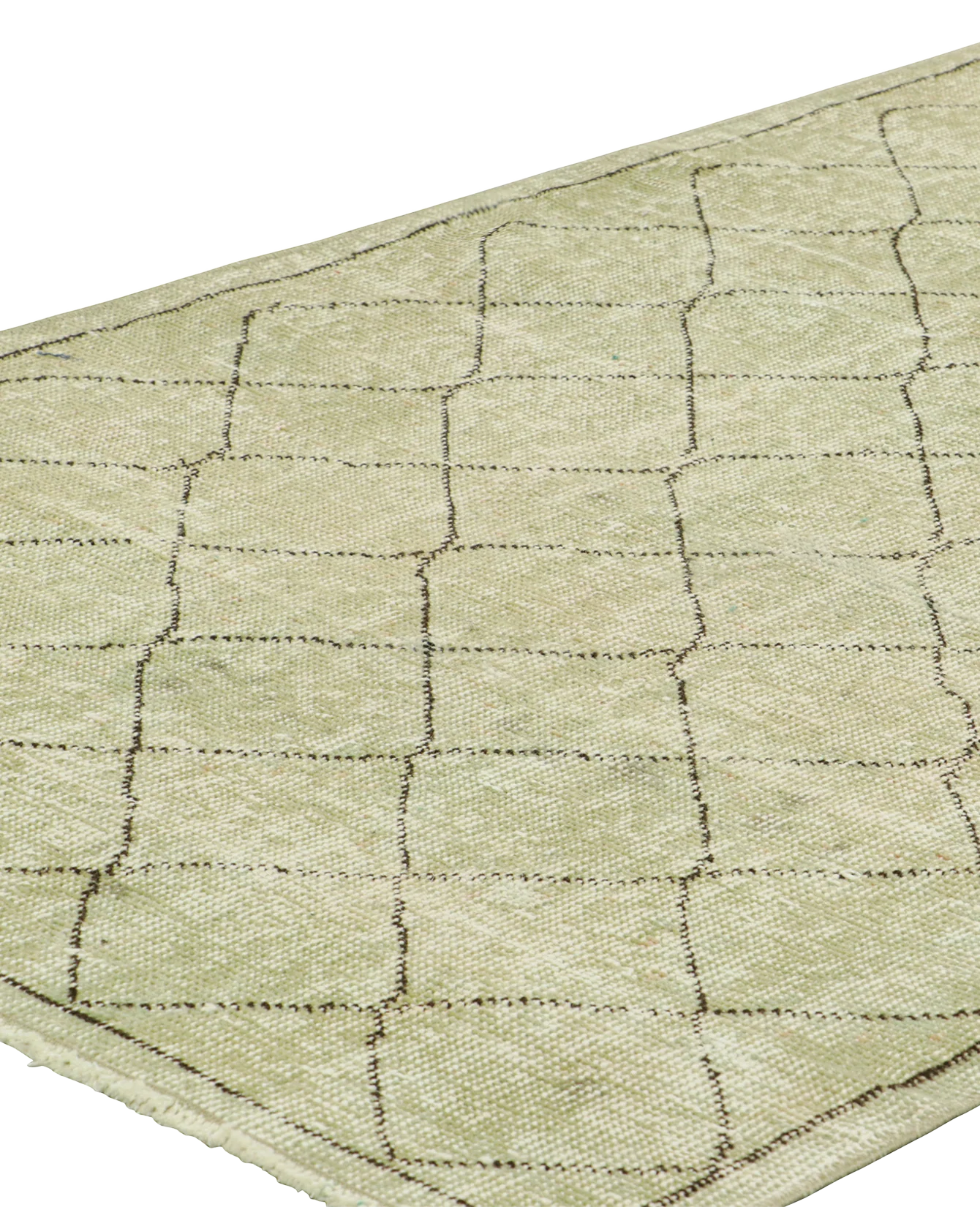 Zeki Müren Rug - Sage Green Geometric - Image 3